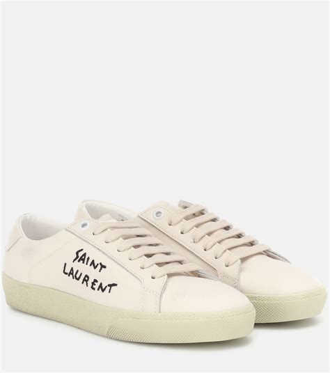 ysl shoes off white canvas|Saint Laurent Sneakers .